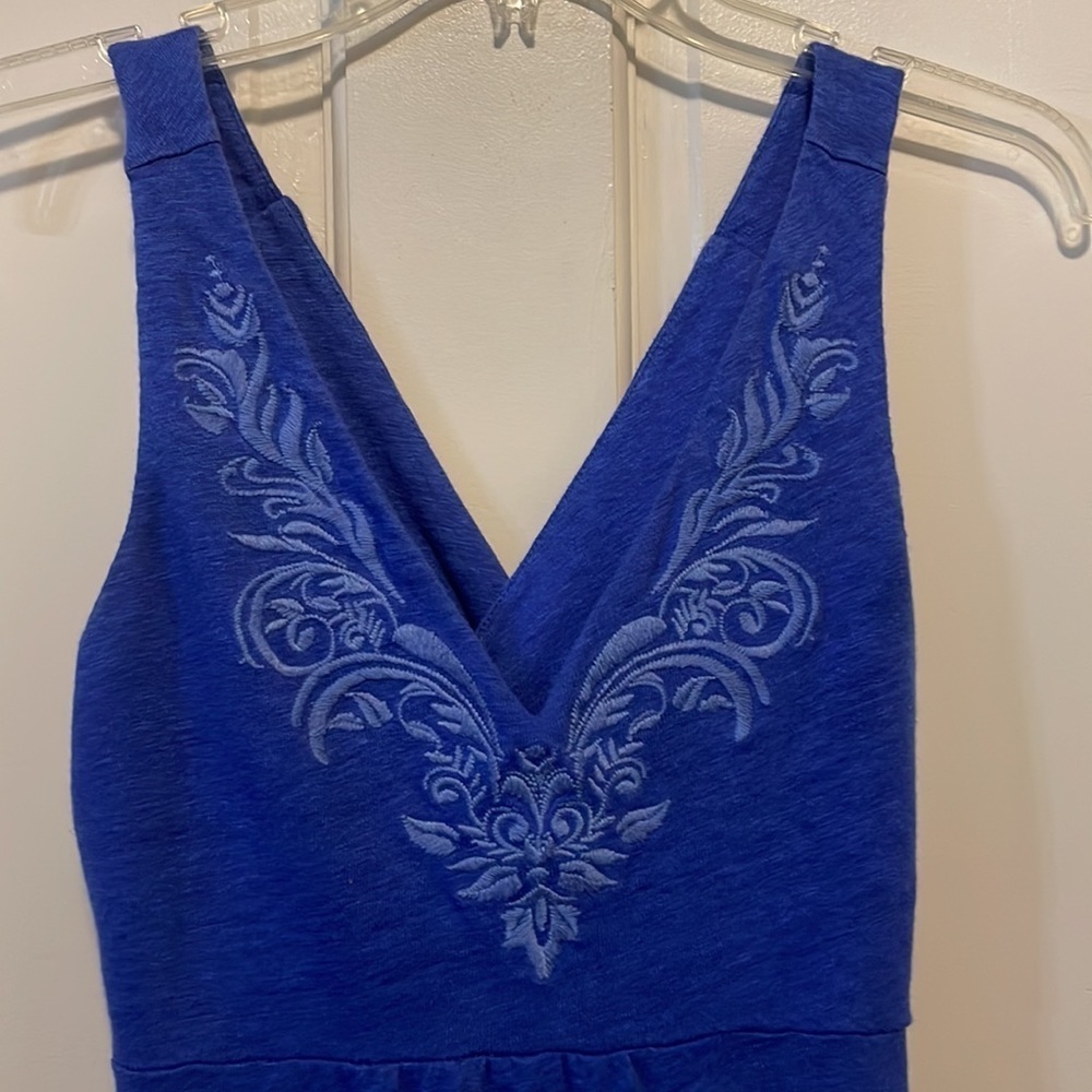 Tommy Bahama Seneca Cross Back‎ Dress Linen Size XS - Picture 4 of 9